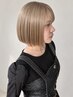 【透明感】ケアブリーチ+カラー+カット+marbb+oggi otto3stepTR ¥22000