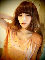「重ため外国人風CUT」60'sレトロボブ☆