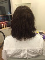 カタチヘアー(HAIR) ぴゅあ。。。。ミディアム。。。パーマのカタチ