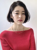 ガーデントウキョウ(GARDEN Tokyo)&nbsp;【GARDEN 田中麻由】耳かけオトナ女子のシンプルボブ