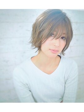 トライブ クリエートサロン(TRIBE create salon by SERVE) **・。**TRIBE**。・**無造作系ショート