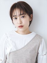 オト(Oto)&nbsp;シースルーバングの耳かけショート