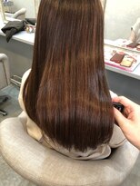 ジーナ 銀座(Zina)&nbsp;秋冬オススメ　モカブラウン×髪質改善