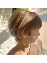 フォルテ ギンザ(FORTE GINZA) 《髪質改善FORTE 銀座》丸みマッシュショート