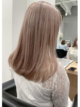 アヴァンス 京橋店(AVANCE) ハイトーンカラーのピンクベージュ！