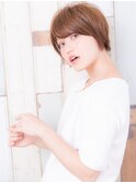 ニュアンスカラー 涼しげヘア ボブショート【emu 桜川店】