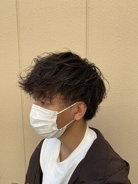 サフィー 京都 四条烏丸(Saffy) ミディアムマッシュ×スパイラル