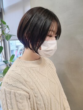エリマ 調布(elima) 大人ショートボブ/ショートヘア/イルミナカラー/マッシュ[調布]