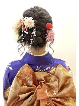 クレドガーデン 西新井店(CRED GARDEN) 成人式 卒業式 振袖 袴 ヘアセット/水引き/紐アレンジ/西新井K