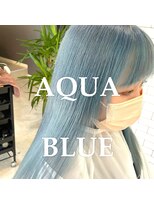 クレア 岡崎南店(CREA)&nbsp;「ブリーチ×３」アクアブルー