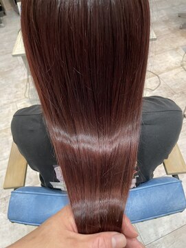 アルーシェ 心斎橋(Alushe) レッドブラウン!