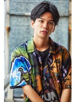 クレスト 近江八幡店(CREST) マッシュツーブロックメンズパーママッシュウルフメンズカット