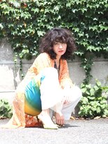 リブロ 三軒茶屋(LIBRO) くせ毛風ロングスタイル