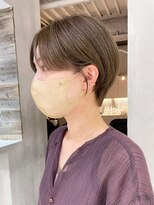 アイティーバイアルバム 北千住店(IT by ALBUM)&nbsp;オリーブアッシュショート_大人ガーリーチョコレート_ba415062