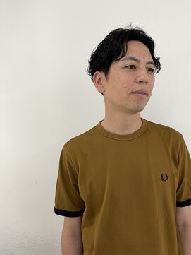 エンドリンク(endlink) 大人カジュアルセンターパートパーマ