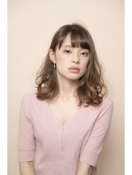 アフロディーテ 銀座(APHRODITE GINZA) 前髪/マチルダボブ/ピンクベージュ/インナーグレージュ/銀座