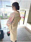 訪問着お着付け&ヘアセット