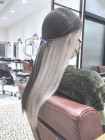 クアトログランシュ ひたちなか店(QUATRO×GranCieux)&nbsp;インナーカラー【ひたちなか/ブリーチ/インナー】