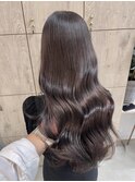 ブリーチなし×Silky brown