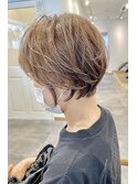 大人可愛い20代30代40代オススメふんわりショートボブ♪