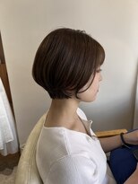 パラゴ(PARAGO.)&nbsp;《城東区/緑橋/女性サロン》ショートボブ×くすみベージュ♪