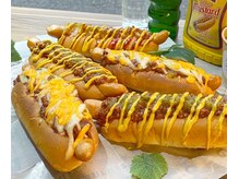 ロケット(rocket)の雰囲気（併設のd/two stand cafeのメニューを美容院でご飲食頂けます！）