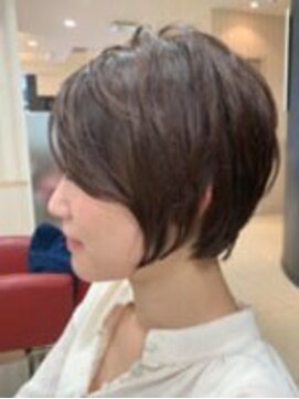 ヘアークリアー 春日部 大人可愛いメリハリある王道ショート/白髪染め/40代50代60代