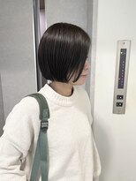 キラーナセンダイ(KiRANA SENDAI)&nbsp;軽やかにミニボブ×パールグレーブラウン