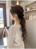 【 Blowfy 】ポニーテール ヘアアレンジ