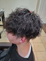 インパークス 椎名町店(INPARKS)&nbsp;センターパートパーマ緩め波巻きスパイラルパーマ