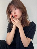 ソヨン 名古屋店(SOYON)&nbsp;ウェーブミディアム/似合わせカット/メルティカラー/2wayバング