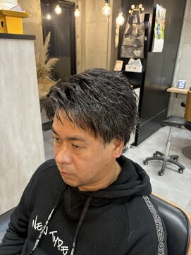 ノン 恵比寿(NoN) 大人フェザーパーマ