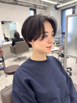 キートス(Kiitos) ハンサムショート20代30代大人可愛い梅田ショート