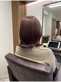 ピンクブラウン☆ショコラピンク☆くびれボブ☆森下直弥