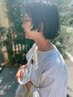 [平日限定]open記念カット+低温デジタルパーマ（トリートメント又はスパ付）