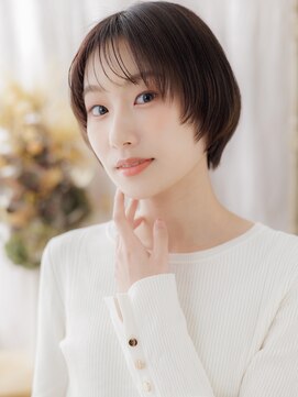カバーヘア ブリス 北浦和(COVER HAIR bliss) 小顔シースルー前髪ショートカットレイヤーa北浦和20代30代40代
