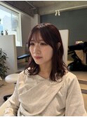赤髪/ワインレッド/チェリーレッド/暖色カラー