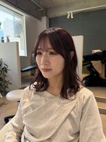 アム(amu)&nbsp;赤髪/ワインレッド/チェリーレッド/暖色カラー