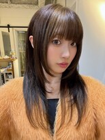 ハク アトリエ(HaKU atelier)&nbsp;韓国風レイヤーカットデザインカラー透明感ハイライト