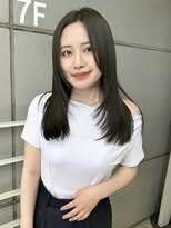 フェブミエル(fev miel)&nbsp;オリーブカラー×レイヤーカット