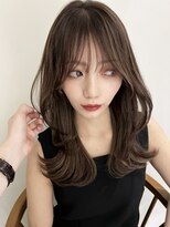 ハイライトバレイヤージュダブルカラーケアブリーチ30代40代