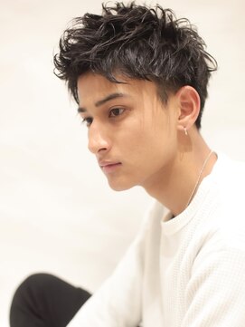 ミラリー トウキョウ(Mirareee Tokyo) スパイキーショート20代30代40代◎アップバングアッシュブラック