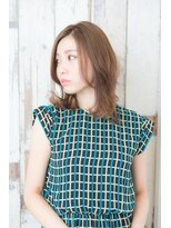 ヘアーパーク マンボ(HAIR PARK MAMBO) レイヤーミディアム 透け感 ルーズヘア【hair park MAMBO 豊田】