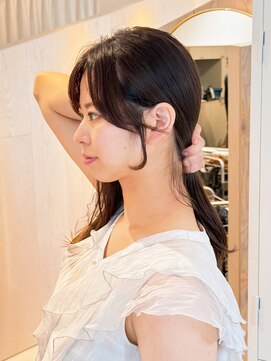 ブランロール 中目黒店(Blanl'or) 大人ガーリー/ダークアッシュ/似合わせカット/レイヤーカット