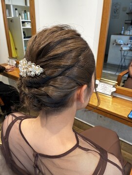 小さな美容室 ハナ(hana) 結婚式用アップstyle♪