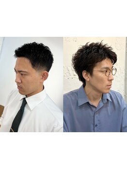 再現性高いカットが得意*平日22時迄営業＆駅近で仕事帰りにも通いやすい[淀屋橋/MEN'S/学割U24/<理容室>]