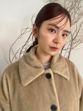 プロス(Pros) 表参道/ブリーチなし／レイヤーカット/ヘアセット