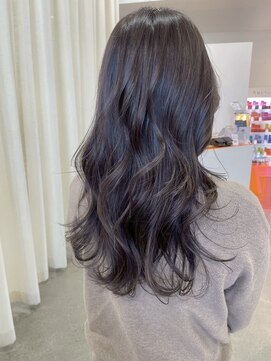 艶髪/透け感カラー/大人レイヤー
