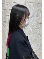 ヘアークリアー 草加&nbsp;大人可愛い20代30代40代韓国/ピンクグラデーション