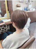 透明感！大人ショ－ト×キラテラカラー